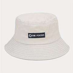 Letter Embroidery Bucket Hat Unisex Sun Protection Basin Hat