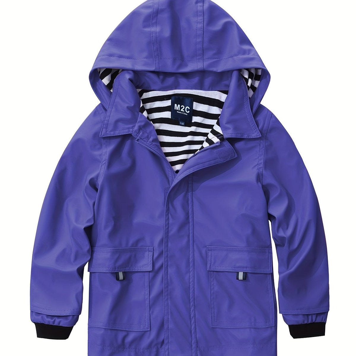 Kids Waterproof Windbreaker Jacket with Hooded Coat
