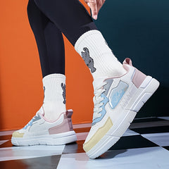 Block Skate Shoes Non Slip Flat Sneakers