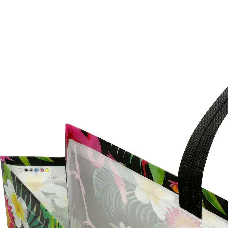 Flamingo Tote Bag - Stylish & Spacious - Ideal for Shopping & Commuting