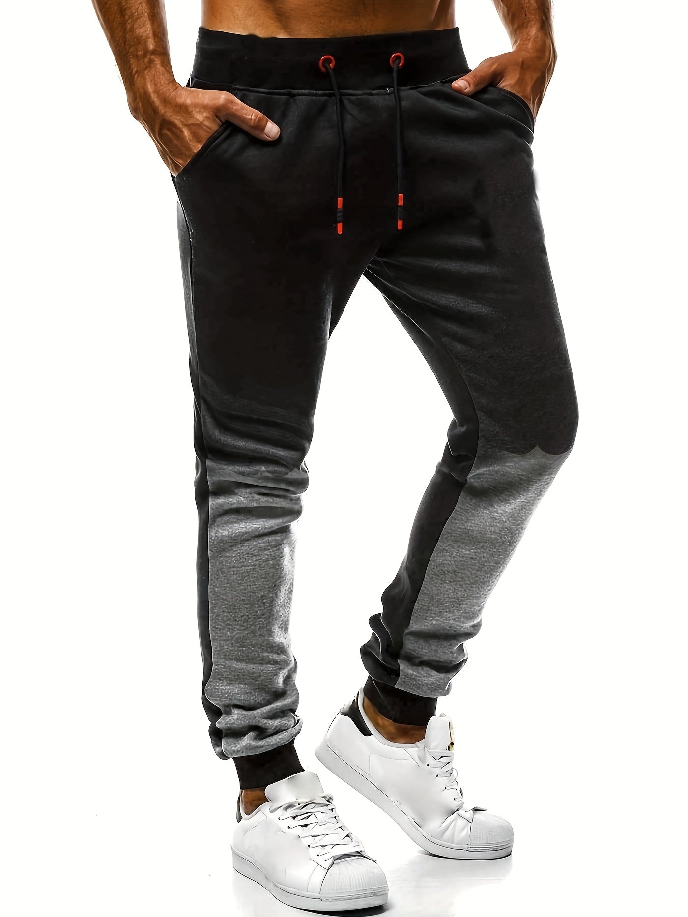 Men's Casual Gradient Jogger Sweatpants