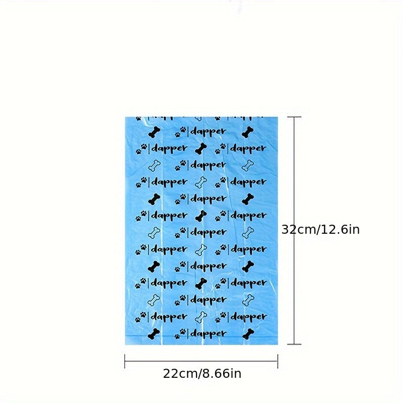 Thickened Pet Waste Bags 36-Pack Leak Proof Dog Poop Bags Outdoor Supplies