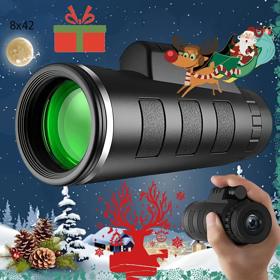 HD Monocular Telescope Manual Focus for Travel Camping Outdoor Exploration