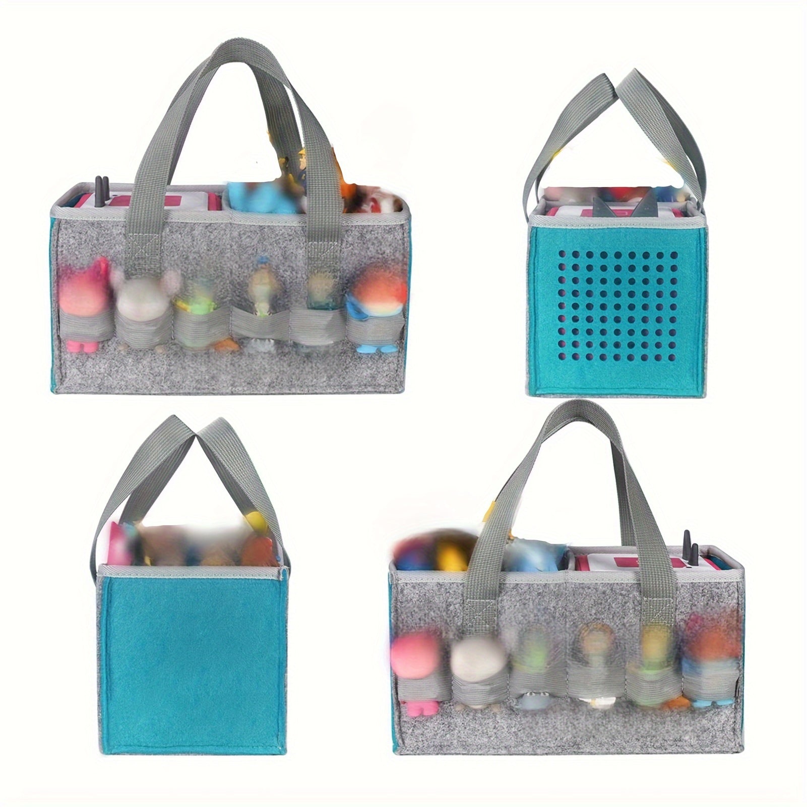 Foldable Carrying Box Dust-proof Storage Bag for Camping, Outdoor Leisure