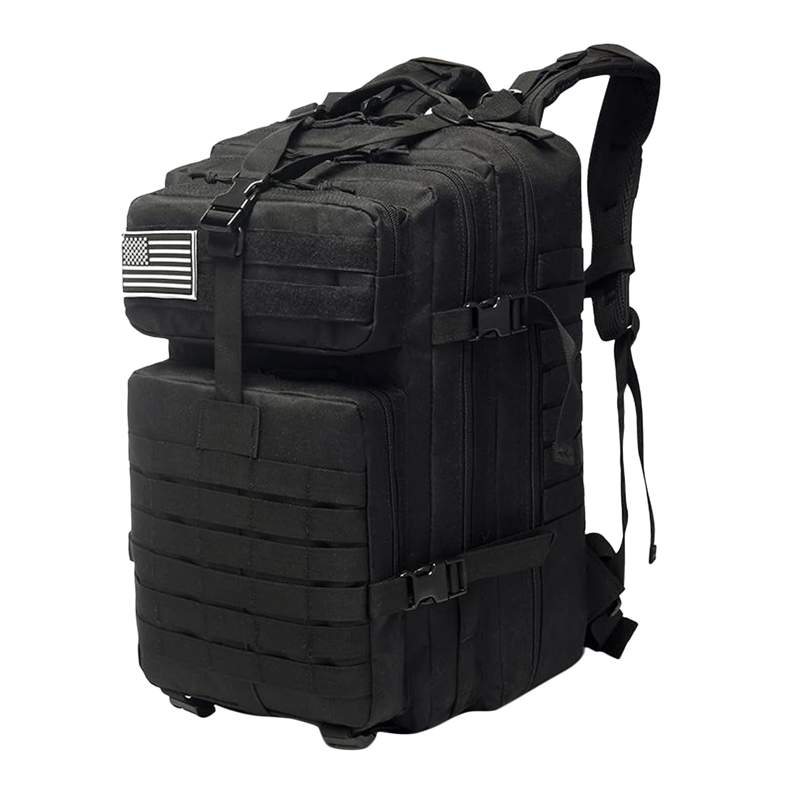50L Military Backpack Tactical Rucksack Brown Waterproof Backpack