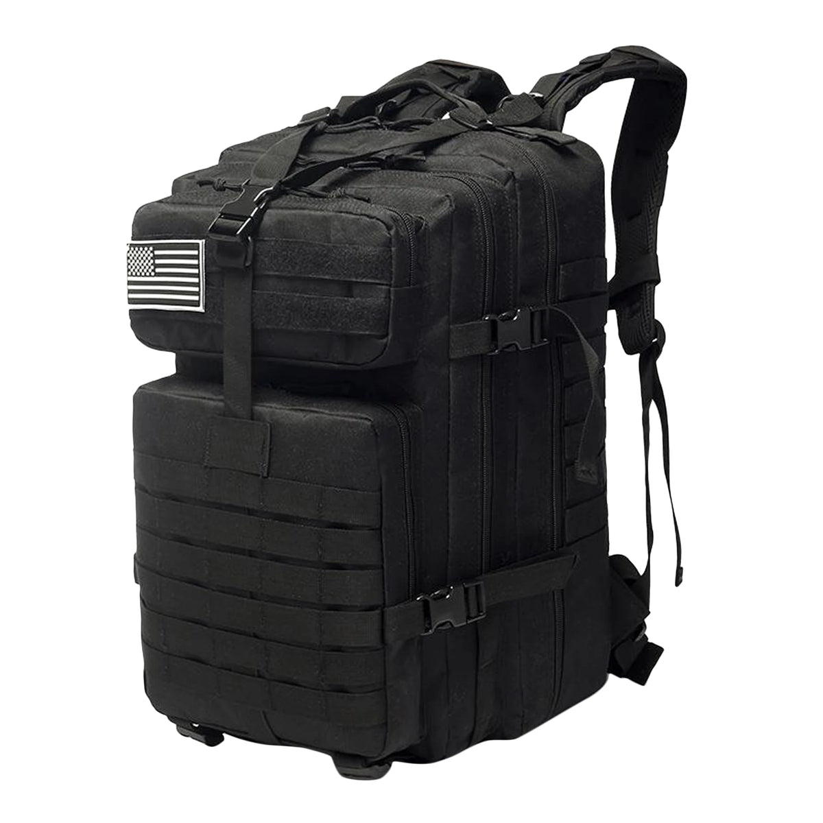 50L Military Backpack Tactical Rucksack Brown Waterproof Backpack