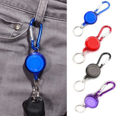 50PCS Mini Keychain Holder Organizer Keychain Clip Pocket Tool Pouch Car Key Bag