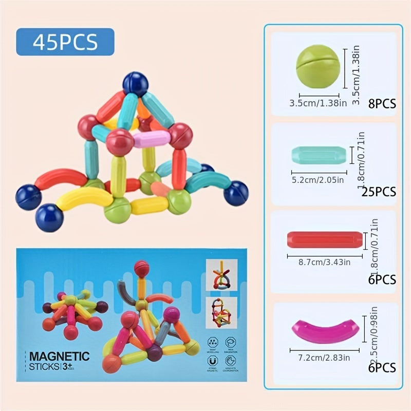 Magnetic Building Blocks 3D Construction Toys