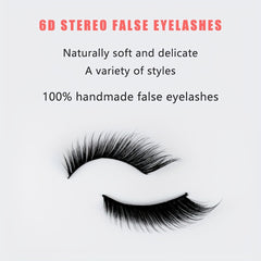 5 Pairs Faux Mink Fox Eye Cat Eye Lashes