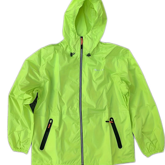 Men's Waterproof Hooded Rain Jacket Lightweight Shell