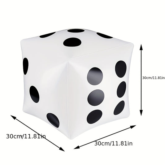3pcs Inflatable Dice for KTV Parties Bars Nightclubs Stage Decor