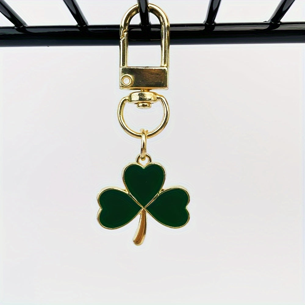 Lucky Shamrock Keychain Blessing Gift For Bags Wallets Car Keys