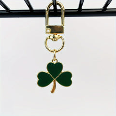 Lucky Shamrock Keychain Blessing Gift For Bags Wallets Car Keys