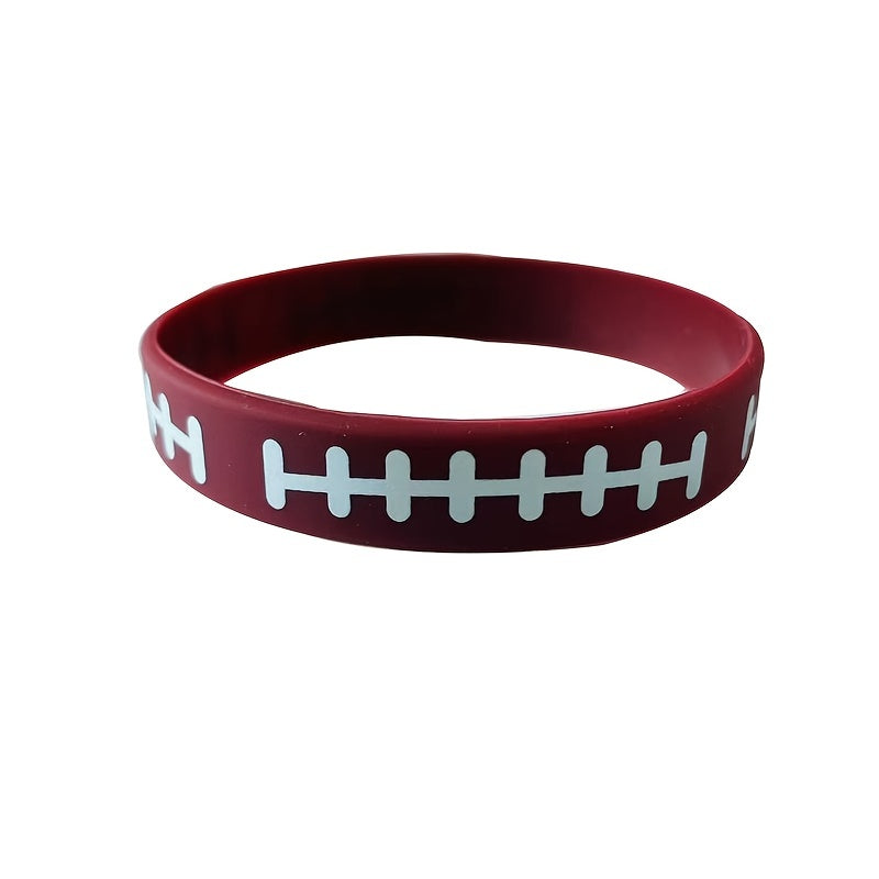 Letter & Ball Shaped Silicone Bracelet Wristband