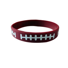 Letter & Ball Shaped Silicone Bracelet Wristband