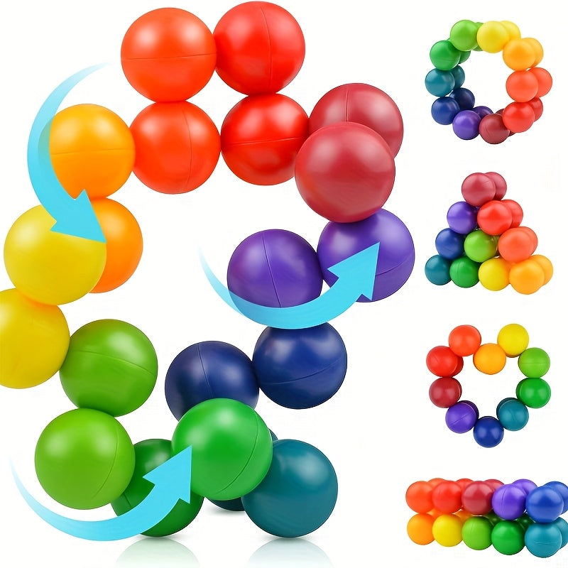 Deformable Toy Balls for Kids 3+ - Logical Thinking Gift