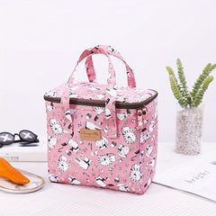 Thickened Insulated Lunch Box Bag Cartoon Waterproof Large Insulated Bag