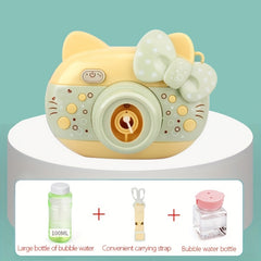 Bubble Camera Toy For Kids, No Camera Included