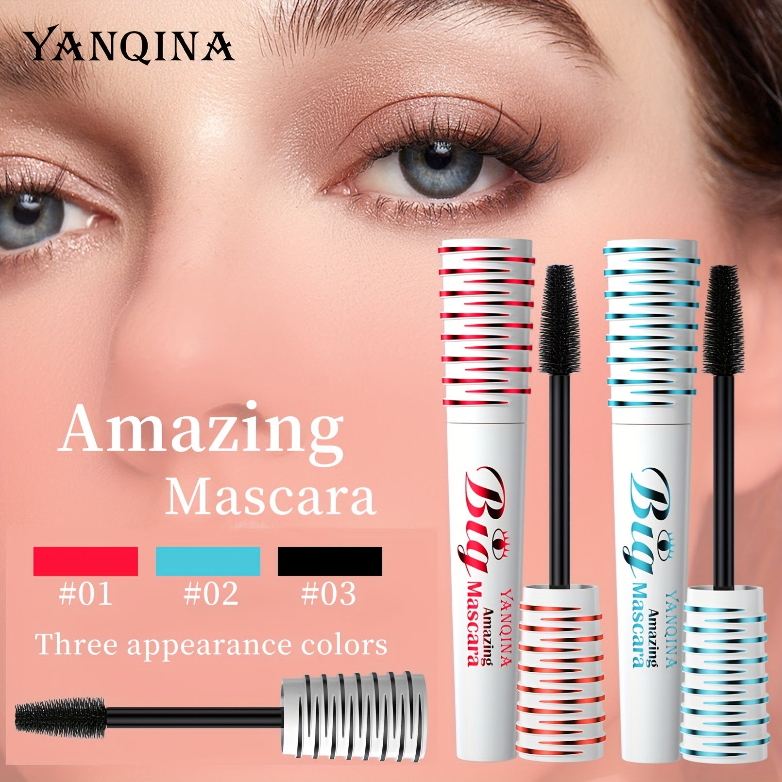 Waterproof Curling Mascara Lengthening Volumizing