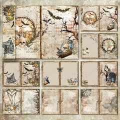 A5 Single Sided Pattern Paper DIY Photo Album Scrapbook