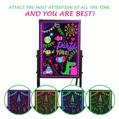 LED Fluorescent Board For All Saints' Christmas Party