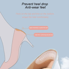 Silicone Heel Stickers Non Slip Heel Cushions