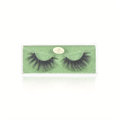 10 Styles Thick False Eyelashes Single Pair Travel Size
