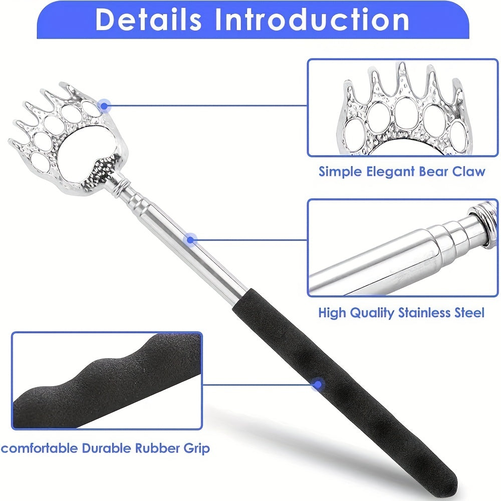 Telescoping Bear Claw Back Scratchers Extendable Backscratcher