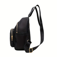 Nylon Backpack Purse Preppy School Bag Casual Travel Daypack For Girls