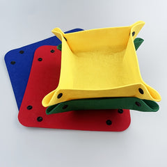 Portable Puzzle Mat Set with Storage Tray and Non Slip Surface