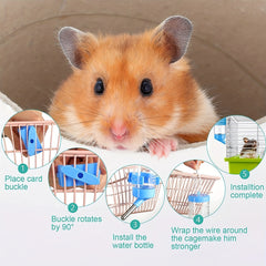 Automatic Water Fountain for Small Pets Hamster Guinea Pig Hedgehog Rabbit