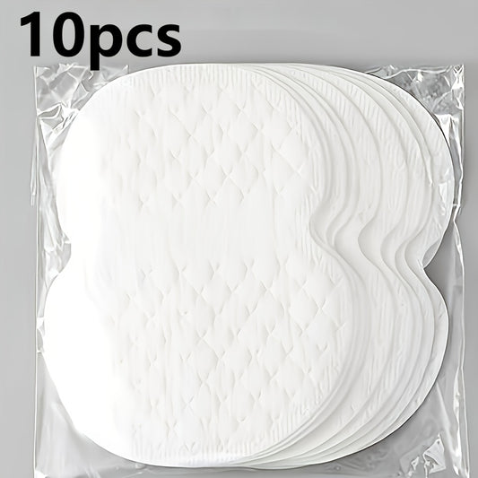 10pcs Underarm Sweat absorbing Patch Ultra Thin Invisible Pad