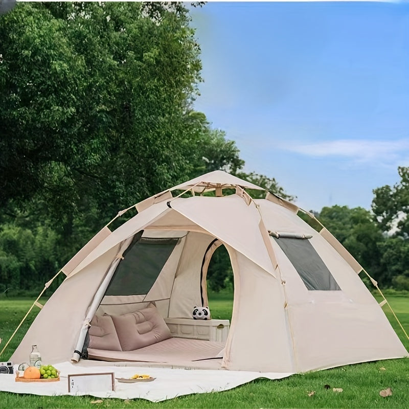 Portable Fully Automatic Camping Tent Folding Thickened Rainproof