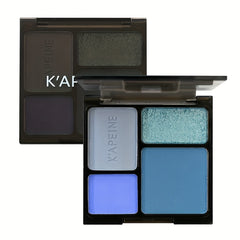 Shimmer Glitter Eyeshadow Palette Cold Tone Matte Pearly Eye Makeup
