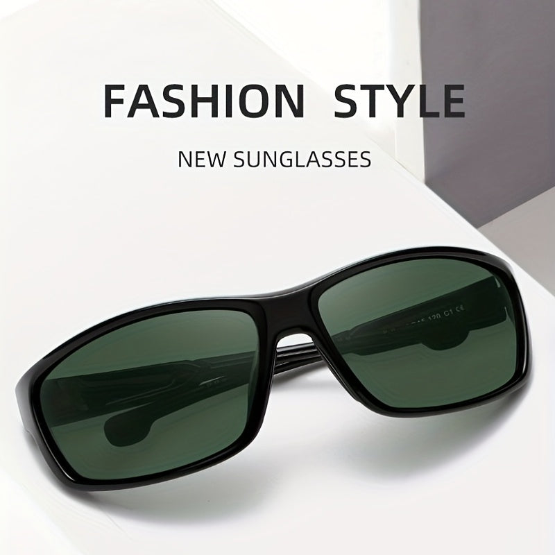 Men's Polarized Square Sunglasses UV Protection