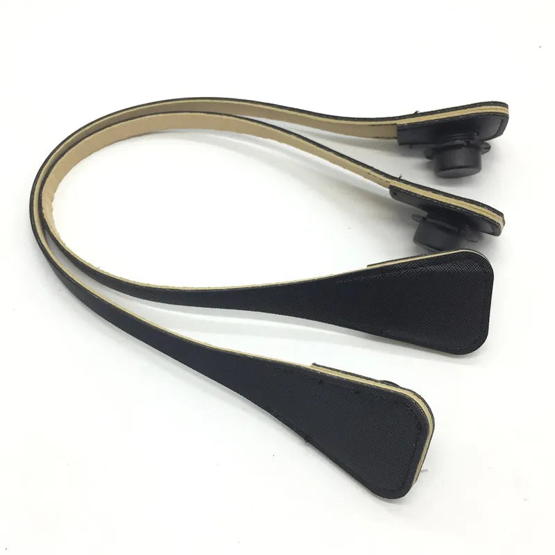 1 Pair PU Leather Handle for O Bag Beach Handbag