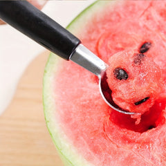 4pcs Stainless Steel Fruit Ball Digger & Ice Cream Scoop