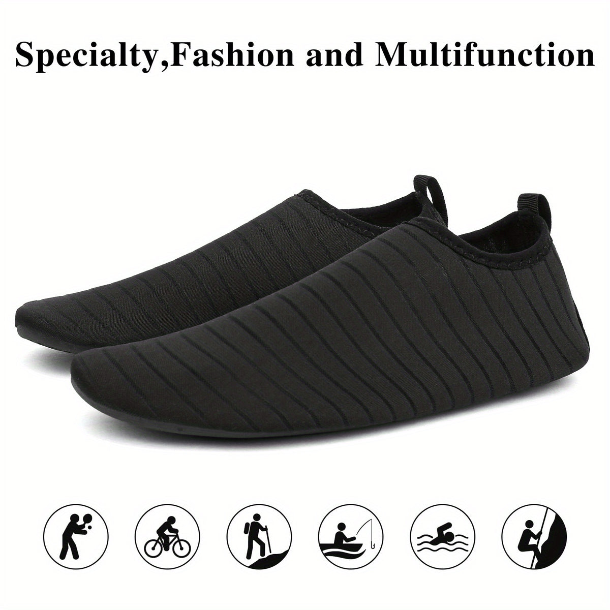 Women's Quick Drying Water Shoes Non Slip Beach Swimming Fitness