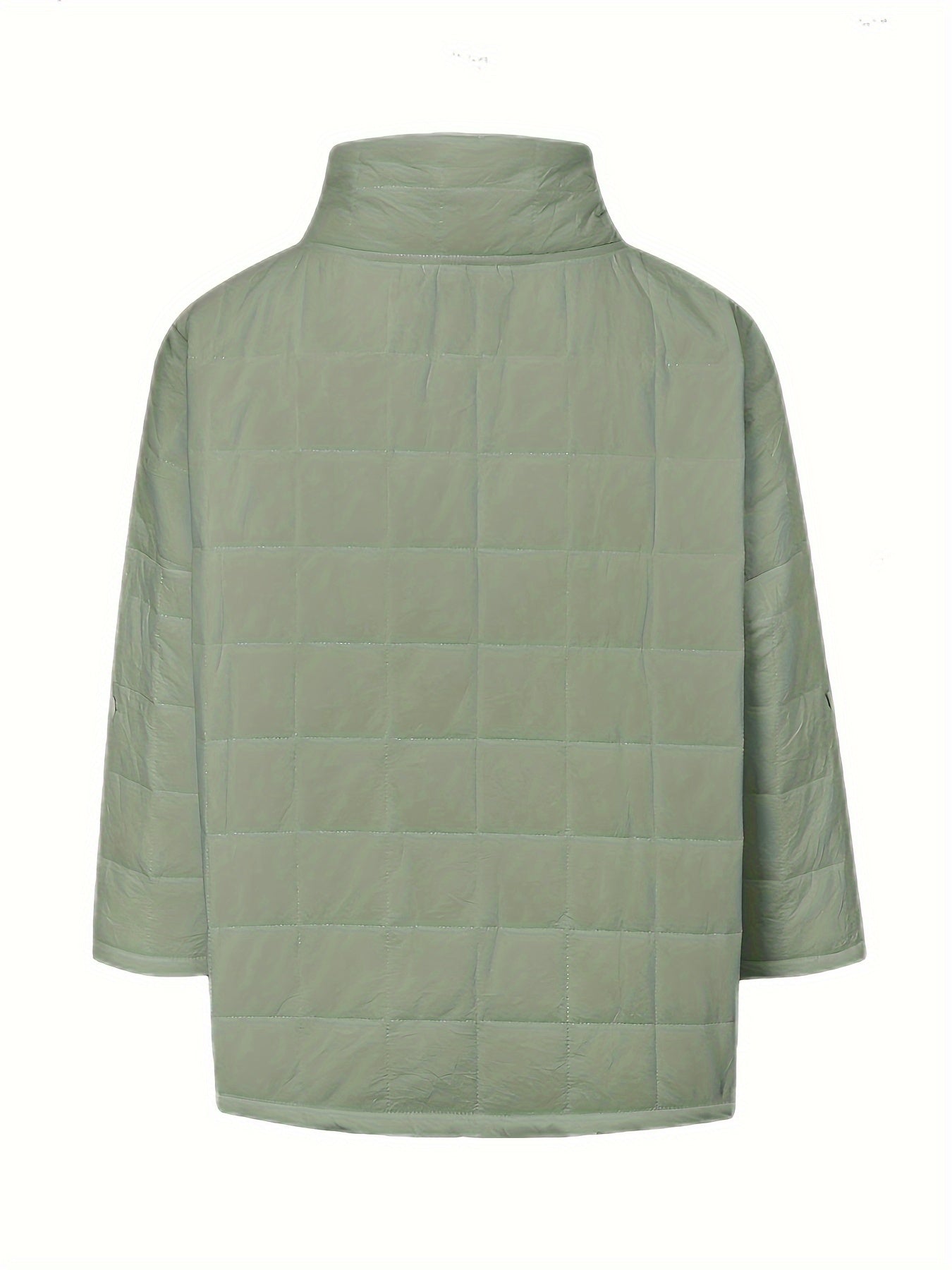 Women's Plus Size Quilted Puffer Winter Jacket