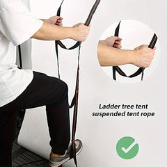Heavy Duty Climbing Aider Saddle Platform Sticks