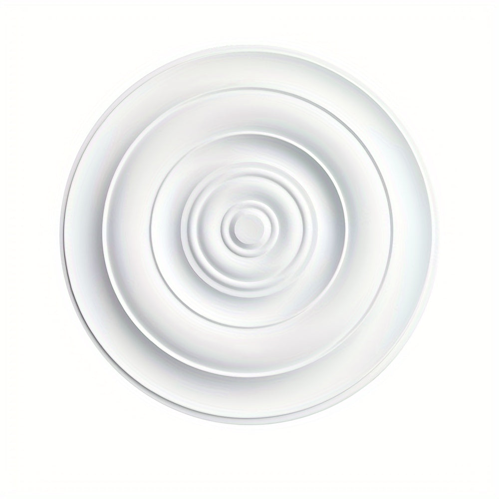 Round Ceiling Plaster Chandelier Base Crystal Lamp Mold
