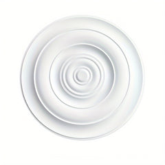Round Ceiling Plaster Chandelier Base Crystal Lamp Mold