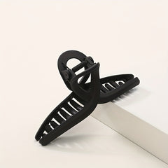 Matte Steel Hair Claw Ponytail Holder Hair Accessories