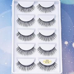 5 Pairs 3D Mink False Eyelashes Fluffy Long Dramatic Natural False Eyelashes