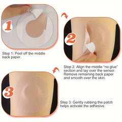 Invisible Blood Glucose Sensor Patches for Diabetes Management