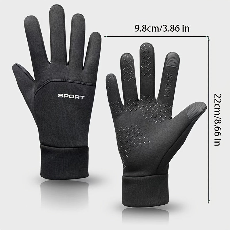 Waterproof Winter Gloves Touch Screen Thermal for Cold Weather