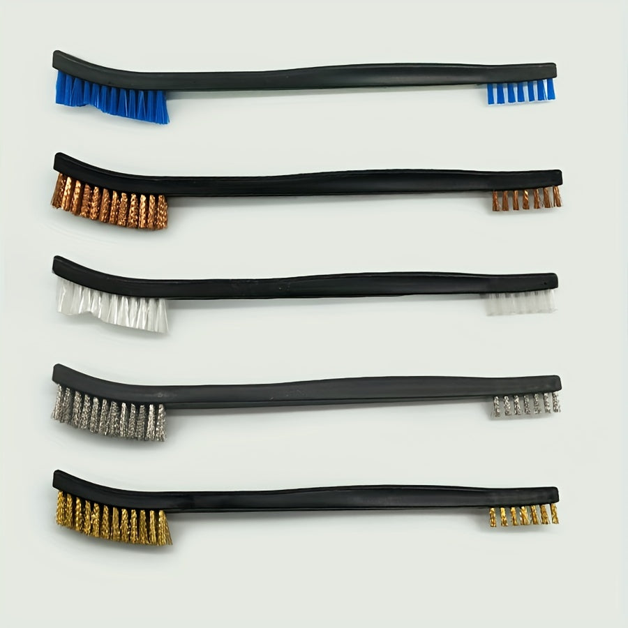 Double Ended Tactical Brush Set for Polishing/Cleaning Universal Tool