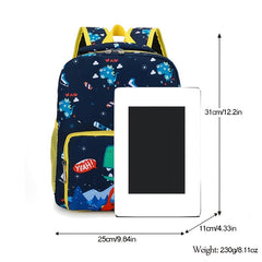 3D Dinosaur Kids Backpack - School Bag for Boys