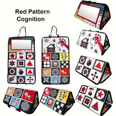 Foldable Infant Mirror Strap Car Seat Nursery Learning Toy