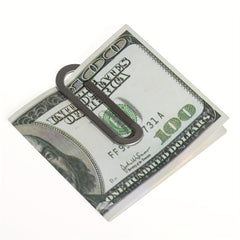 Stainless Steel Money Clip Card Holder for Men